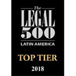 Top Tier Firm in Intellectual Property by The Legal 500